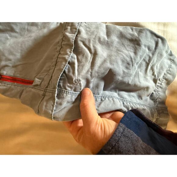 Mini Boden Blue grey zipp off Pants size 4 - Picture 2 of 4